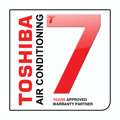 Toshiba Air Conditioning 7 Years Approved Warranty Partner
