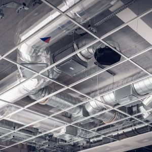 Installed Ventilation Ductwork